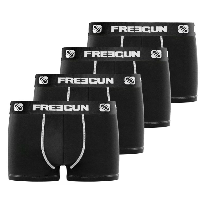 freegun Lot de 4 Boxers Freegun homme microfibre