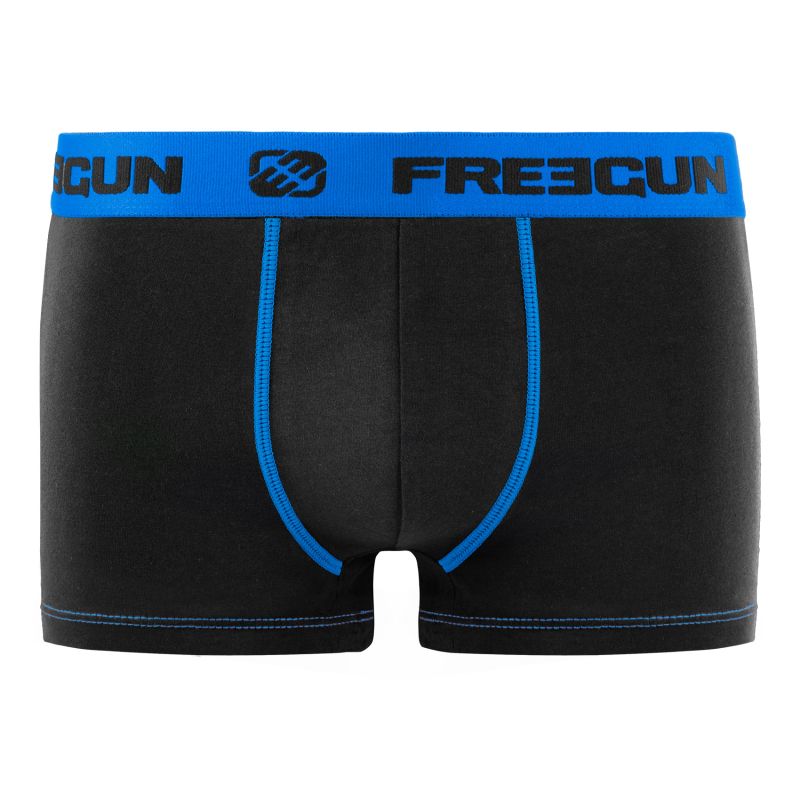 Freegun Lot De 6 Boxers Freegun Homme Coton Bleu