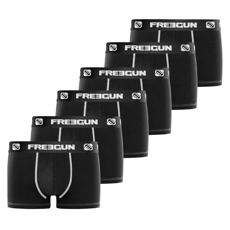 freegun Lot de 6 Boxers Freegun homme microfibre