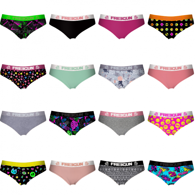 Freegun Pack Surprise De 3 Culottes Freegun Femme