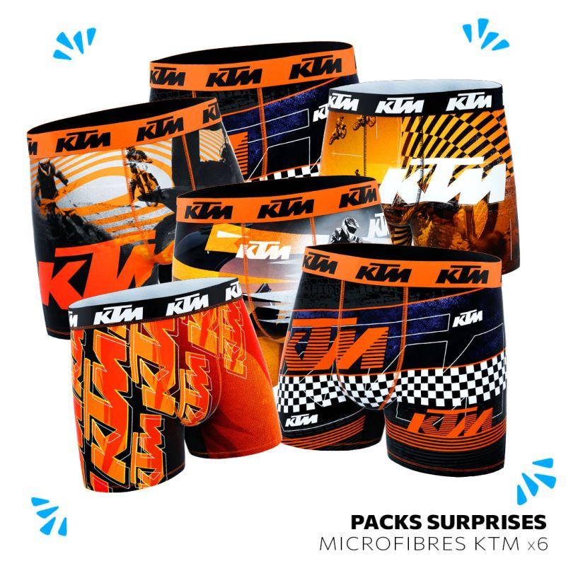 freegun Pack surprise de 6 boxers homme