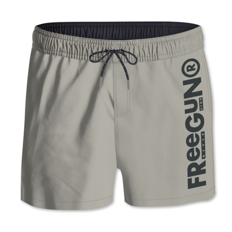 freegun Short de bain homme Gris et Noir freegun Short de bain homme Gris et Noir