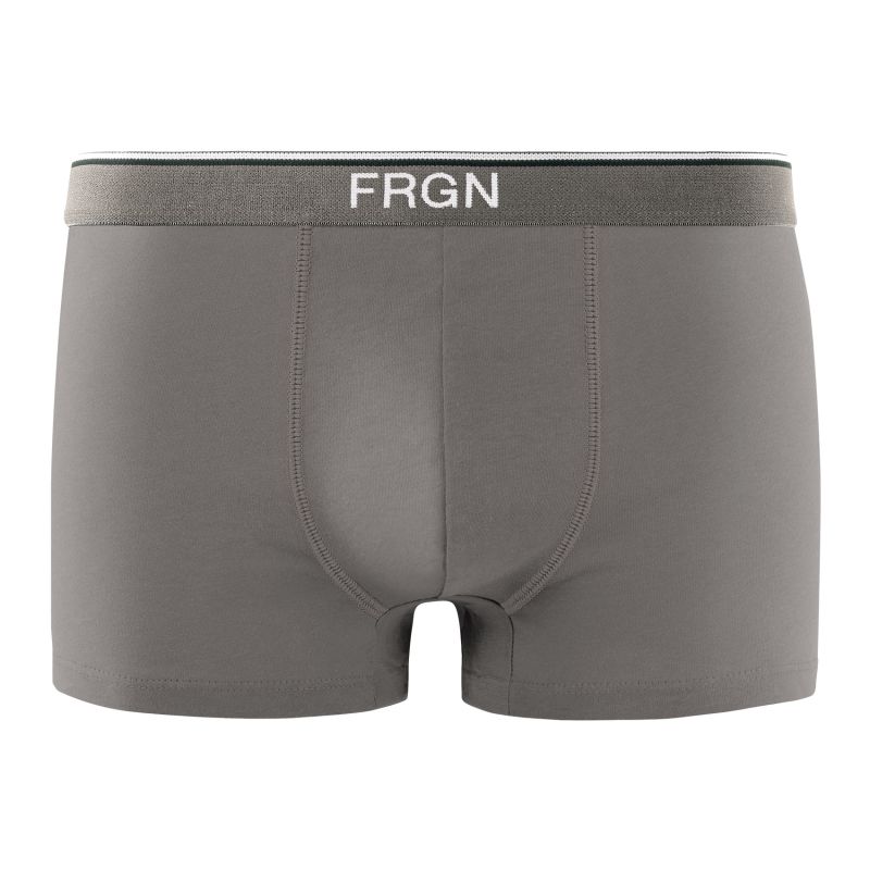 Freegun Lot De 3 Boxers Coton Noir Bleu Gris Garçon Ceinture Fine Uni
