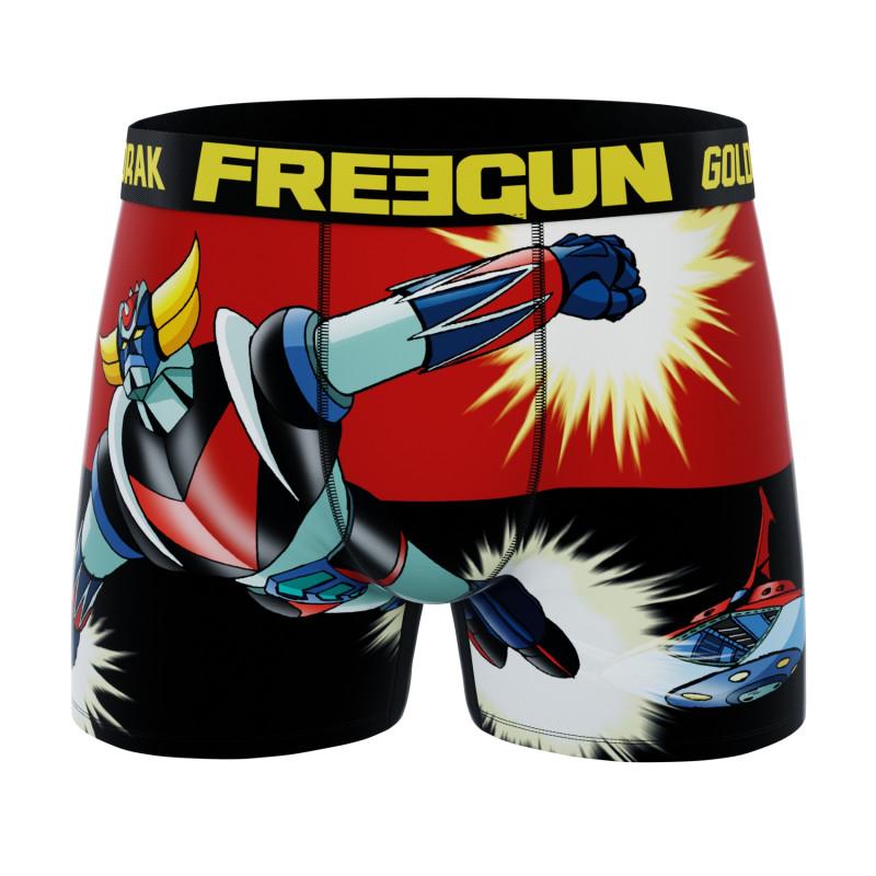 Freegun Lot De 3 Boxers Freegun Homme Goldorak Space Fly Ovni