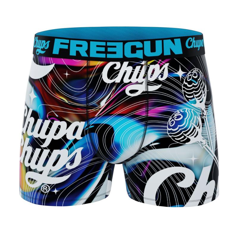 Freegun Lot De 3 Boxers Microfibre Garcon Chupa Chups Imprimé