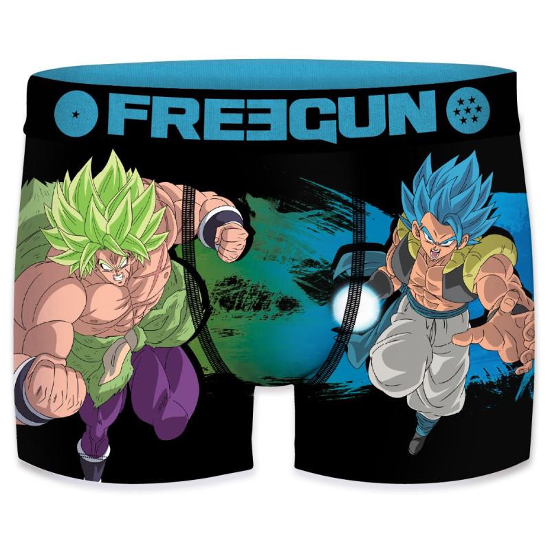 Freegun Lot De 3 Boxers Microfibre Garcon Dragon Ball Super : Broly Imprimé