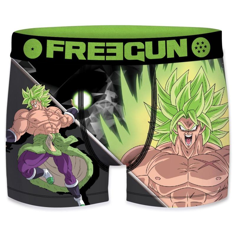 Freegun Lot De 3 Boxers Microfibre Garcon Dragon Ball Super : Broly Imprimé