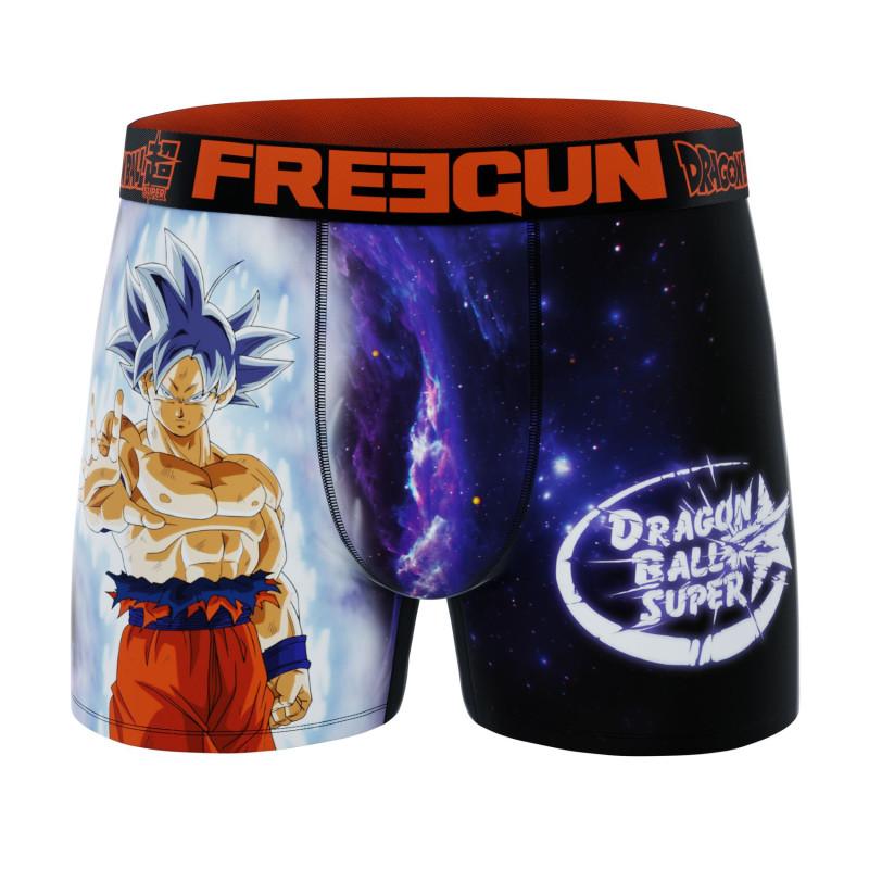 Freegun Lot De 3 Boxers Microfibre Garcon Dragon Ball Super Goku Vegetto Imprimé