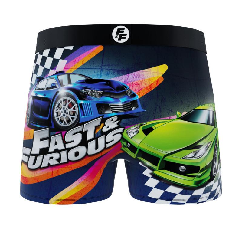 Freegun Lot De 3 Boxers Microfibre Garcon Fast And Furious Imprimé