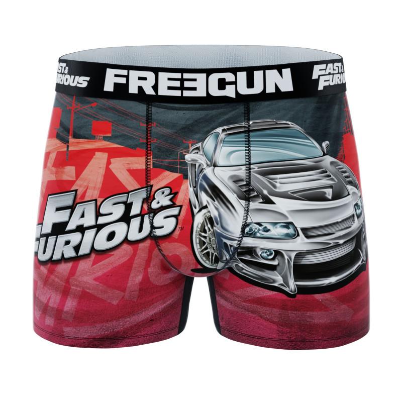 Freegun Lot De 3 Boxers Microfibre Garcon Fast And Furious Imprimé