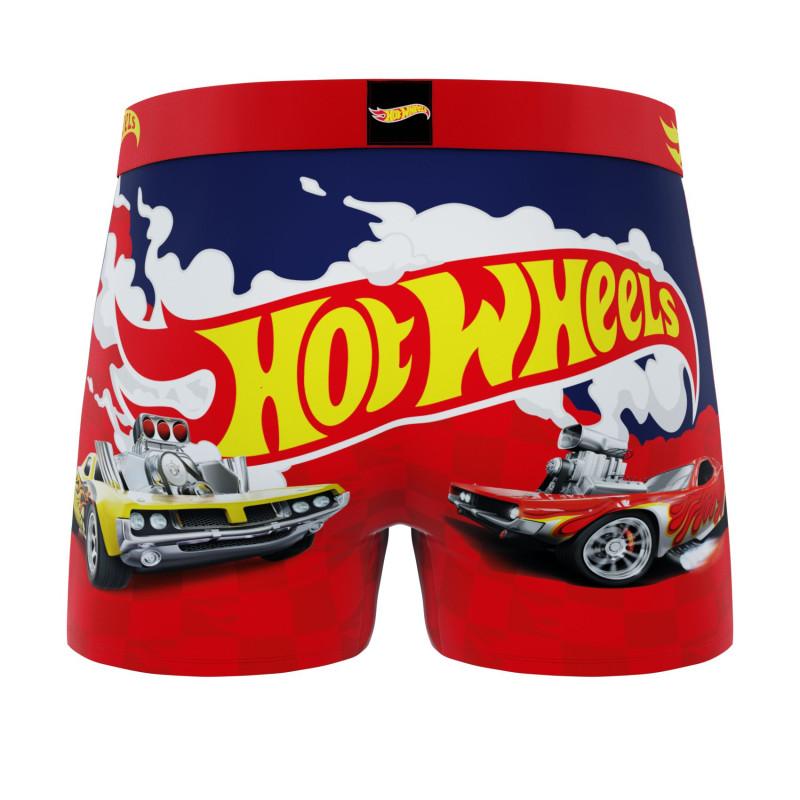 Freegun Lot De 3 Boxers Microfibre Garcon Hot Wheels Imprimé