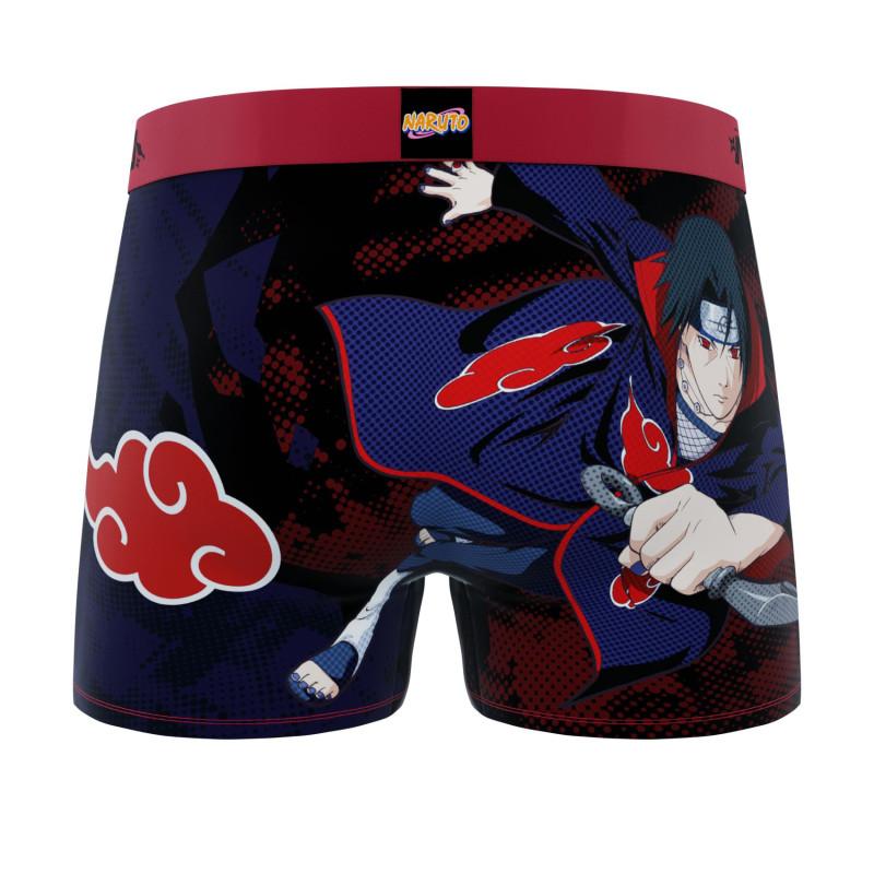 Freegun Lot De 3 Boxers Microfibre Garcon Naruto Imprimé