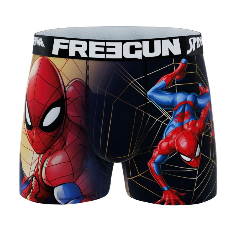Freegun Lot De 3 Boxers Microfibre Garcon Ultimate Spiderman Imprimé