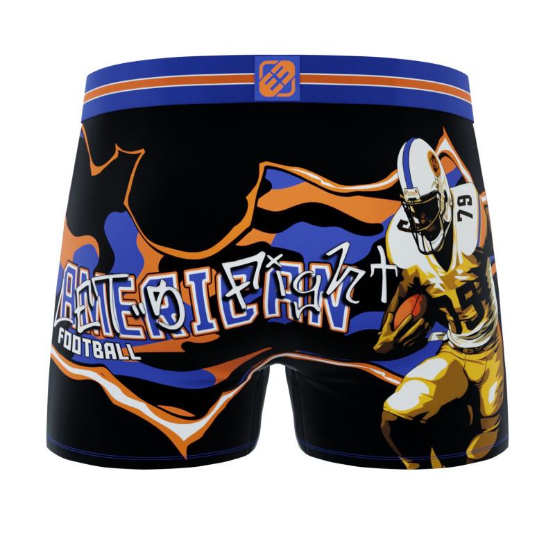 Freegun Lot De 3 Boxers Microfibre Homme Confort Respirant Stretch Uni Sport USA Garantie 2 Ans