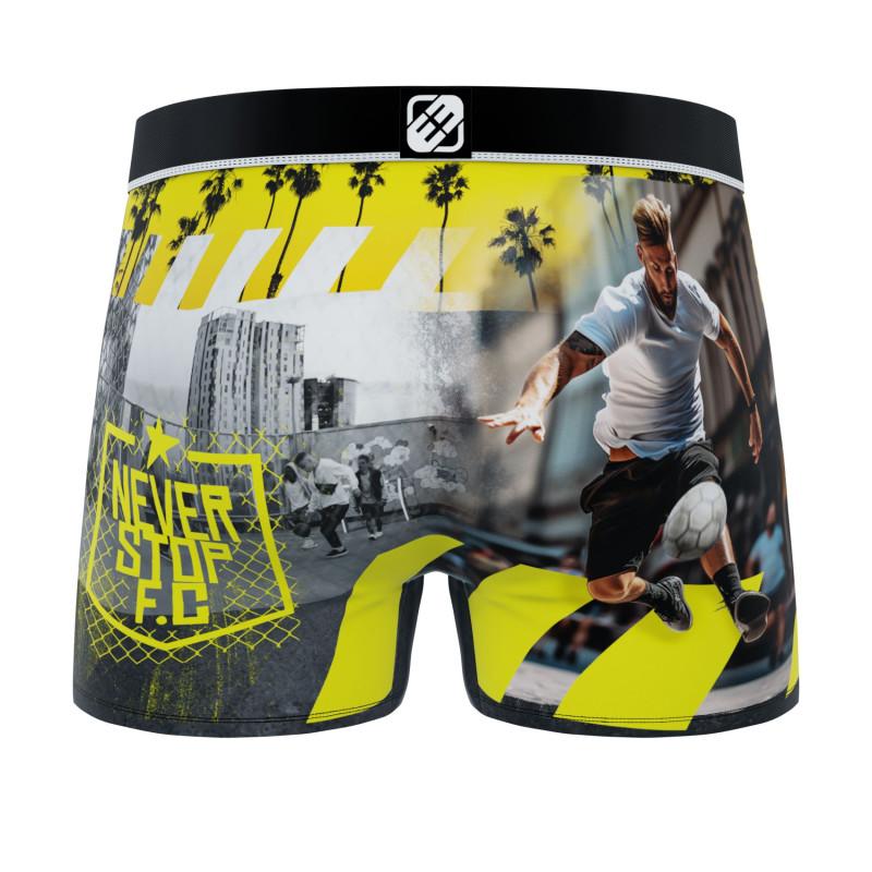 Freegun Lot De 3 Boxers Microfibre Homme Imprimé Sport Garantie 2 Ans