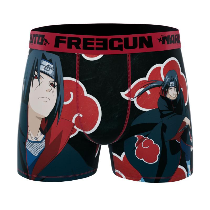 Freegun Lot De 3 Boxers Microfibre Homme Naruto Classic Imprimé