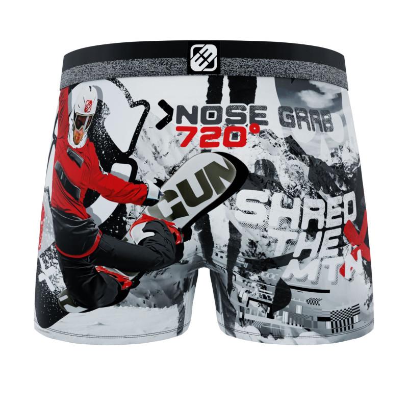 Freegun Lot De 3 Boxers Microfibre Homme US Sports Garantie 2 Ans Stretch