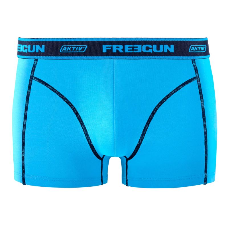 Freegun Lot De 4 Boxers Coton Homme Aktiv Sport Uni