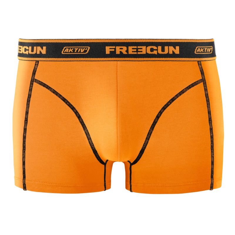 Freegun Lot De 4 Boxers Coton Homme Aktiv Sport Uni