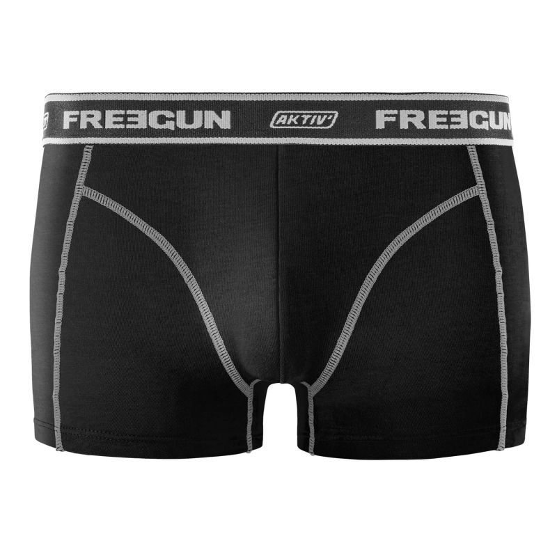 Freegun Lot De 4 Boxers Coton Homme Aktiv Sport Uni