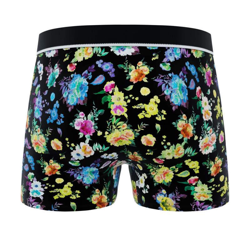 Freegun Lot De 4 Boxers Freegun Homme En Coton à Imprimés Fleuris Signature Sergio