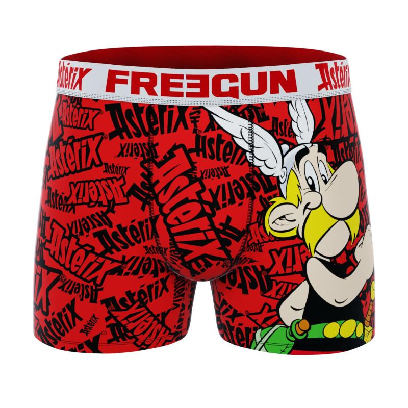 Freegun Lot De 4 Boxers Microfibre Garcon Asterix Et Obelix Imprimé
