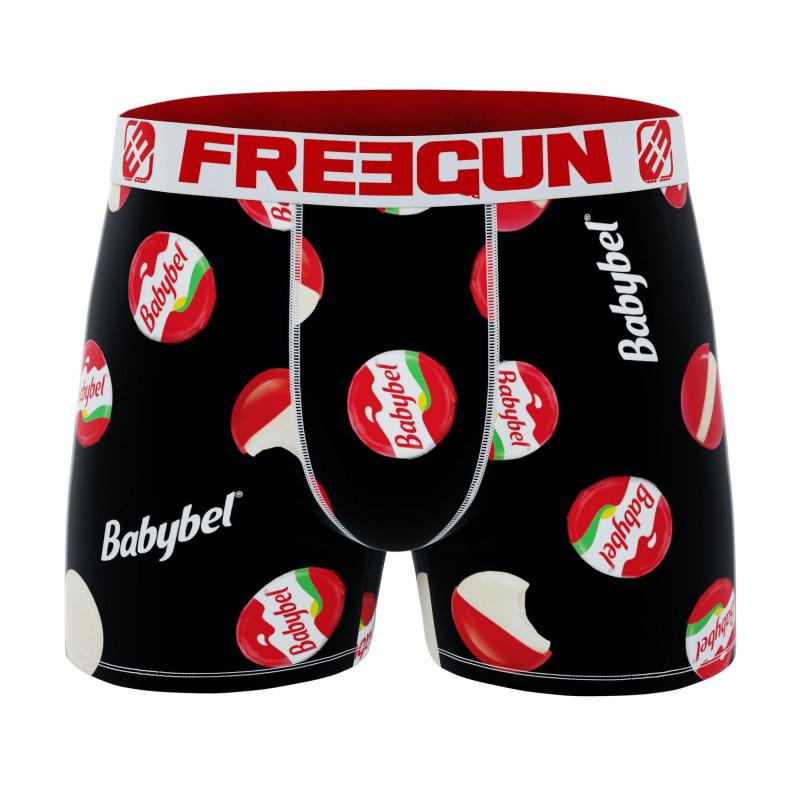 Freegun Lot De 4 Boxers Microfibre Garcon La Vache Qui Rit Imprimé
