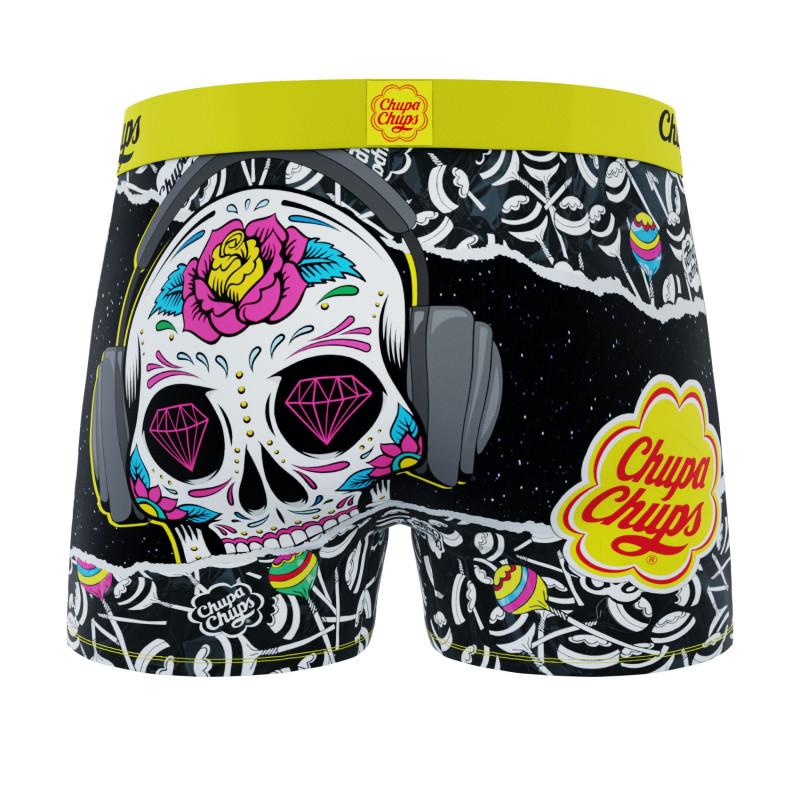 Freegun Lot De 4 Boxers Microfibre Homme Chupa Chups Imprimé
