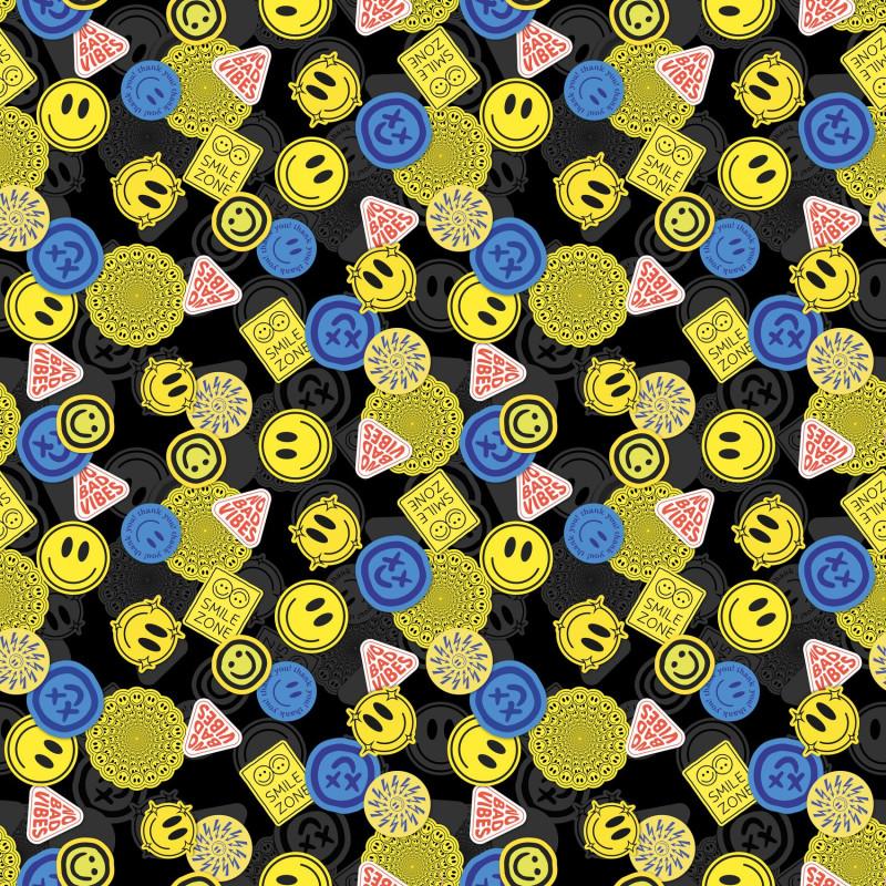 Freegun Lot De 4 Boxers Microfibre Petits Enfants Aop Fun Noir
