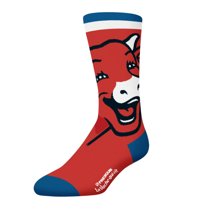 Freegun Lot De 4 Paires De Chaussettes De Ville Homme La Vache Qui Rit Freegun