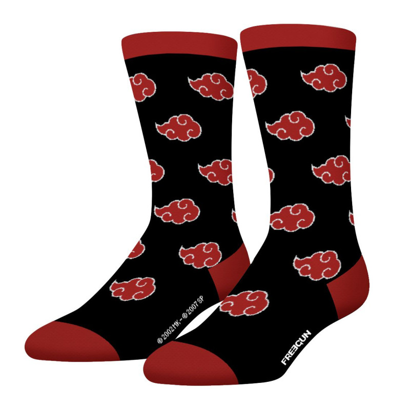 Freegun Lot De 4 Paires De Chaussettes De Ville Homme Naruto Shippuden Freegun