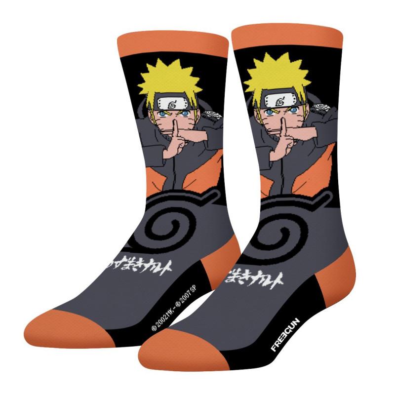 Freegun Lot De 4 Paires De Chaussettes De Ville Homme Naruto Shippuden Freegun
