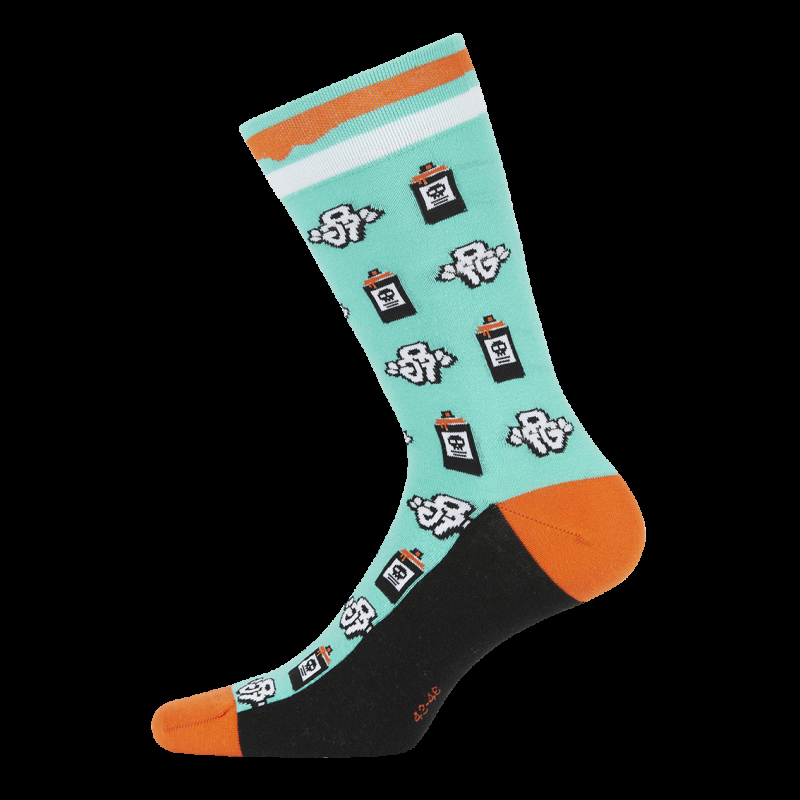 Freegun Lot De 4 Paires De Chaussettes Freegun De Ville Homme Fantaisie Funny
