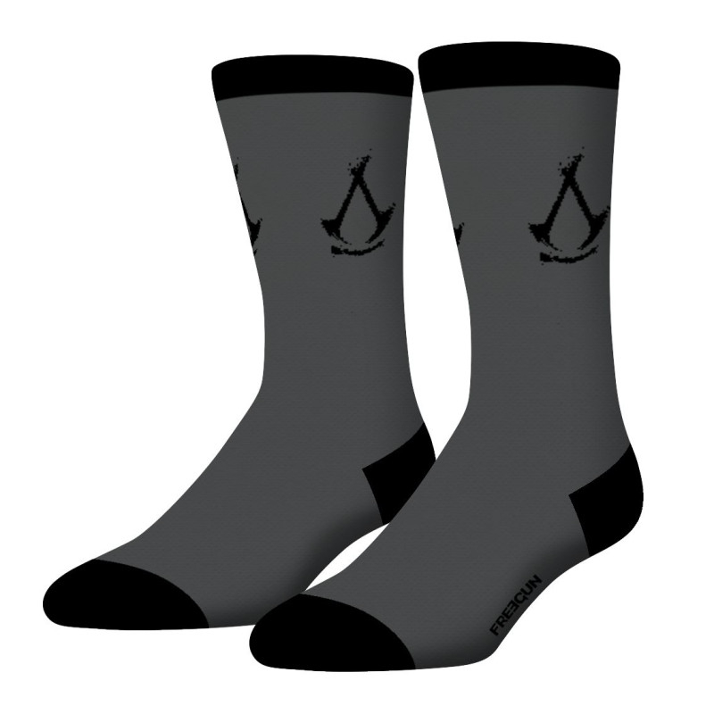 Freegun Lot De 4 Paires De Chaussettes Homme Tennis Assassin's Creed Imprimé - Freegun
