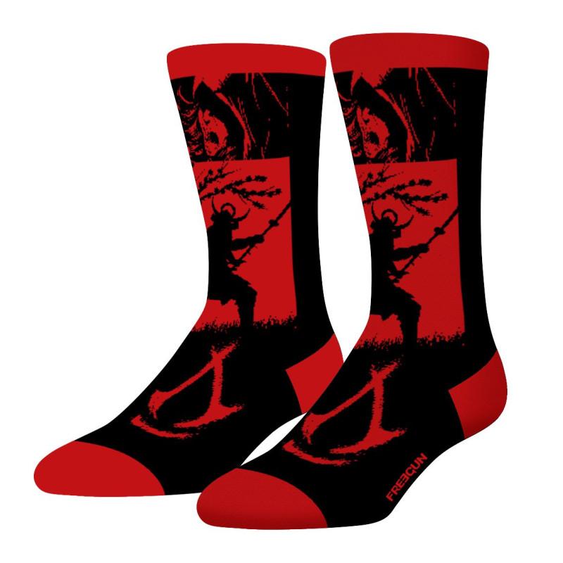 Freegun Lot De 4 Paires De Chaussettes Homme Tennis Assassin's Creed Imprimé - Freegun