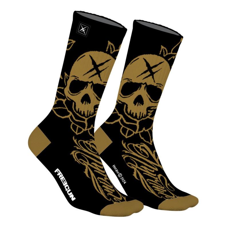 Freegun Lot De 4 Paires De Chaussettes Homme Tennis Hyraw Imprimé A1 - Freegun