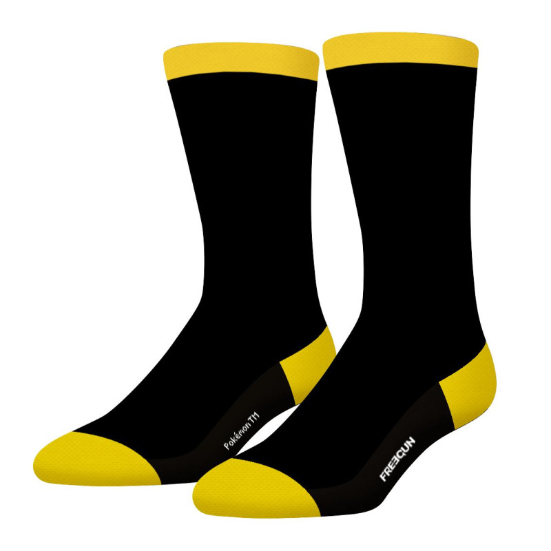 Freegun Lot De 4 Paires De Chaussettes Homme Tennis Pokemon Pikachu Imprimé - Freegun