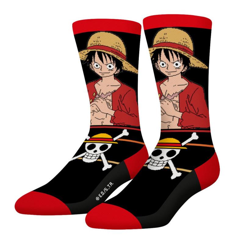 Freegun Lot De 4 Paires De Chaussettes Tennis Enfant One Piece Noire - Freegun