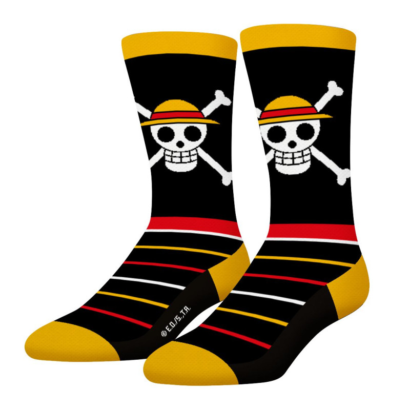 Freegun Lot De 4 Paires De Chaussettes Tennis Enfant One Piece Noire - Freegun
