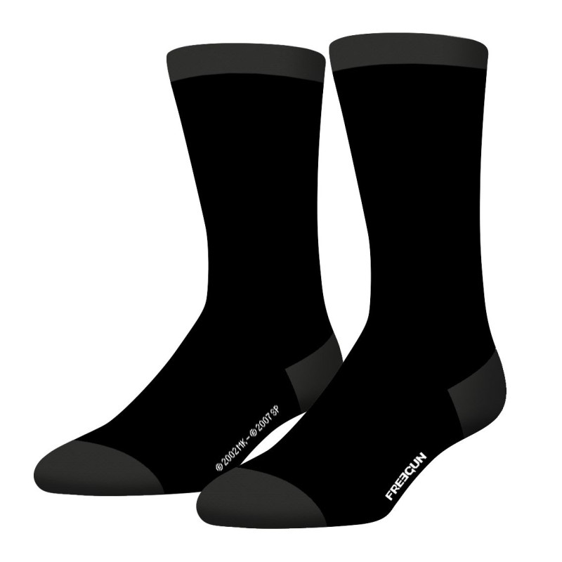 Freegun Lot De 4 Paires De Chaussettes Tennis Homme Imprimé Naruto Shippuden Sasuke Itachi - Freegun