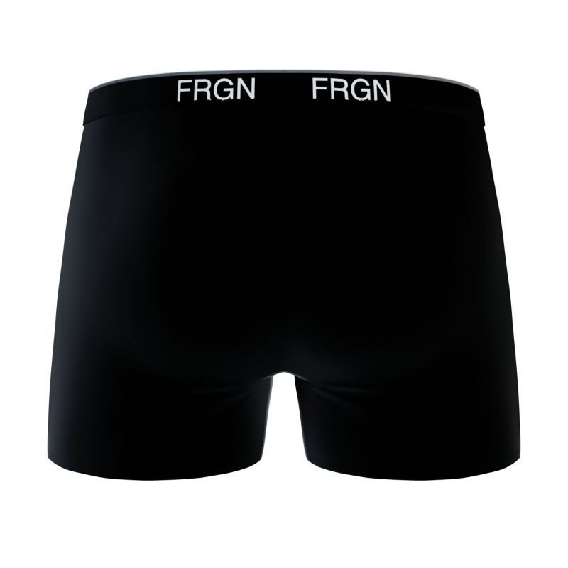 Freegun Lot De 6 Boxers Noir Gris Vert Coton Homme FRGN Stretch Uni