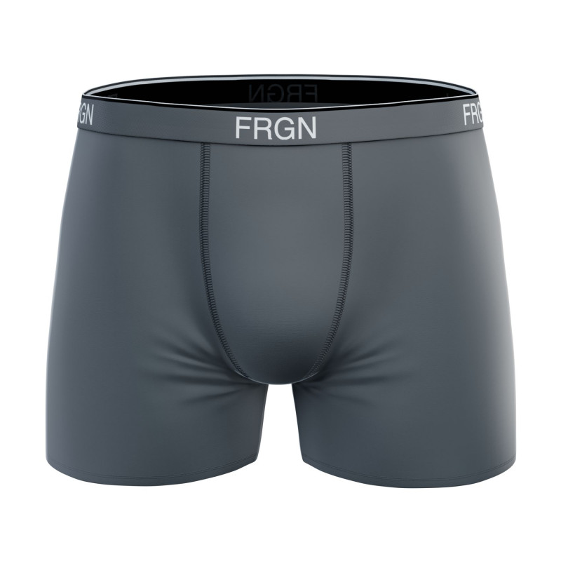 Freegun Lot De 6 Boxers Noir Gris Vert Coton Homme FRGN Stretch Uni