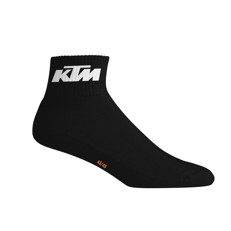Freegun Lot De 6 Paires De Chaussettes Basses KTM Noires Homme