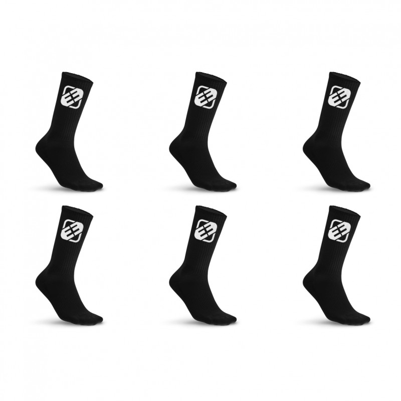 freegun Lot de 6 Paires de Chaussettes Tennis homme