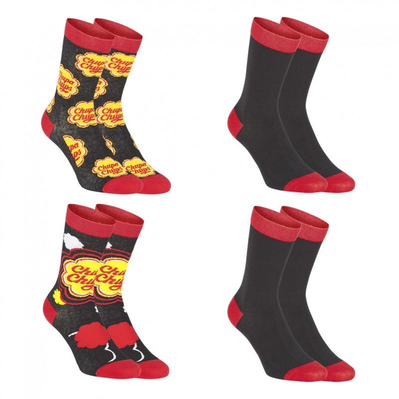 Freegun Lot De 8 Paires De Chaussettes Chupa Chups Homme