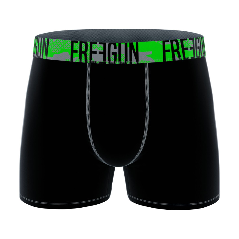 Freegun Pack Surprise De 12 Boxers Homme Coton Uni Stretch