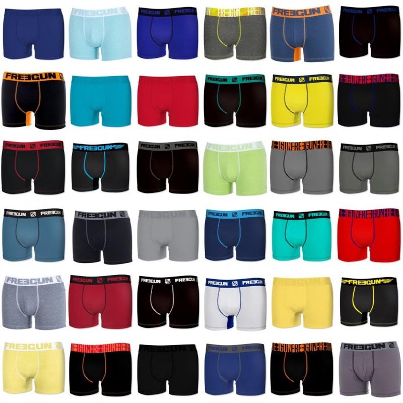 Freegun Pack Surprise De 5 Boxers Freegun Coton Garçon