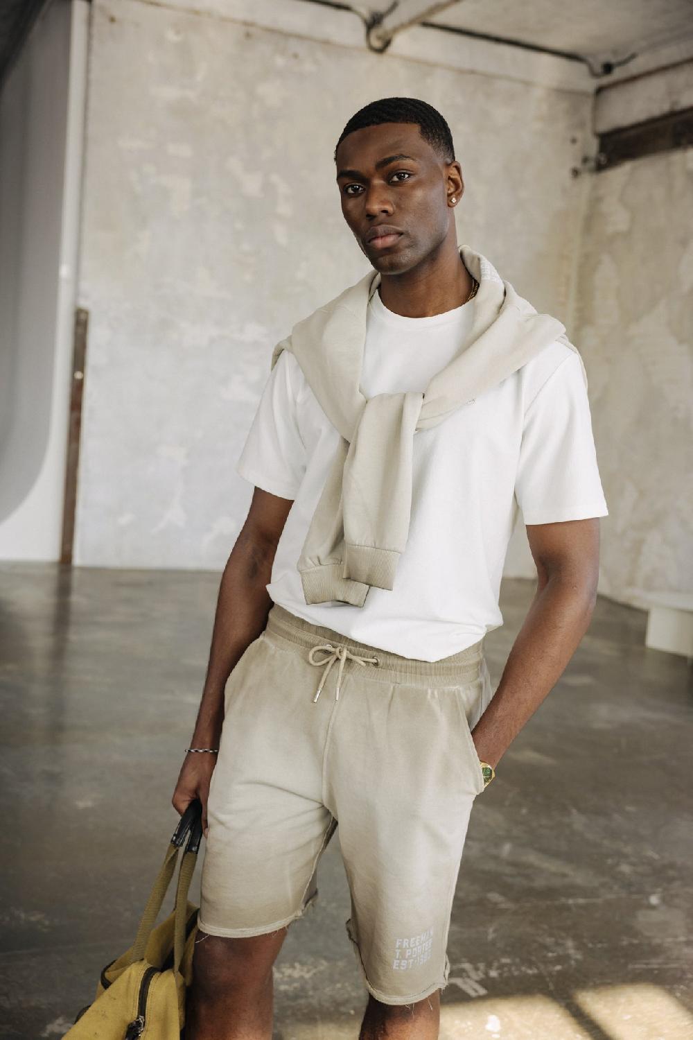 Freeman T. Porter Aaron Chillout Short Jogg Homme Overcast