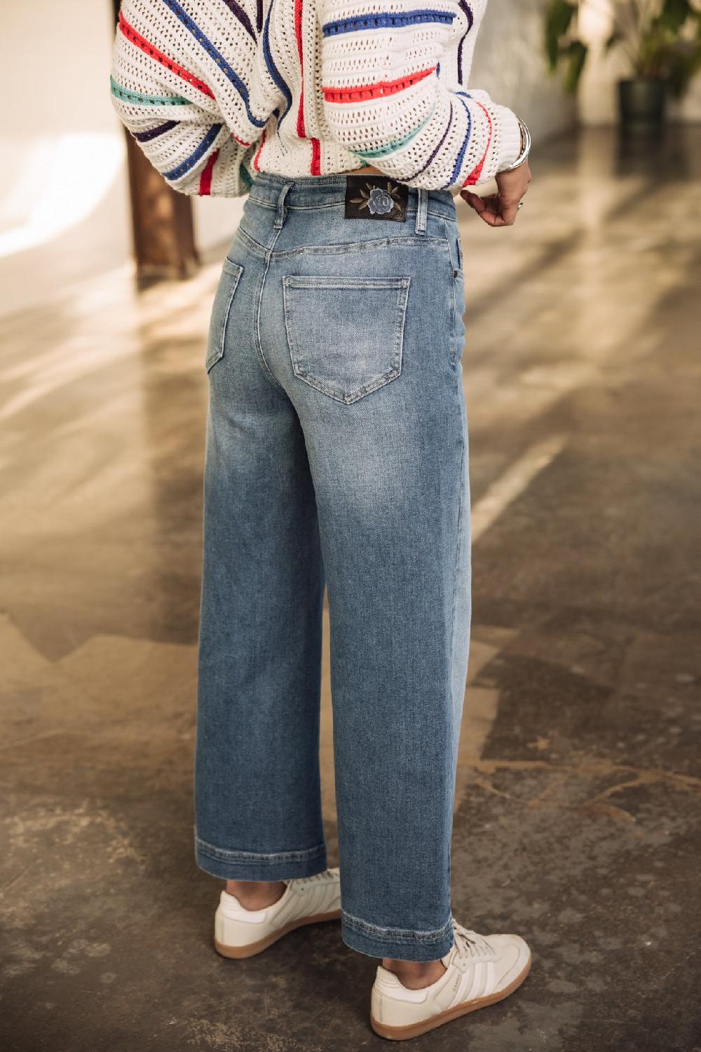 Freeman T. Porter Adele Jeans Cropped Large Femme Frenesia