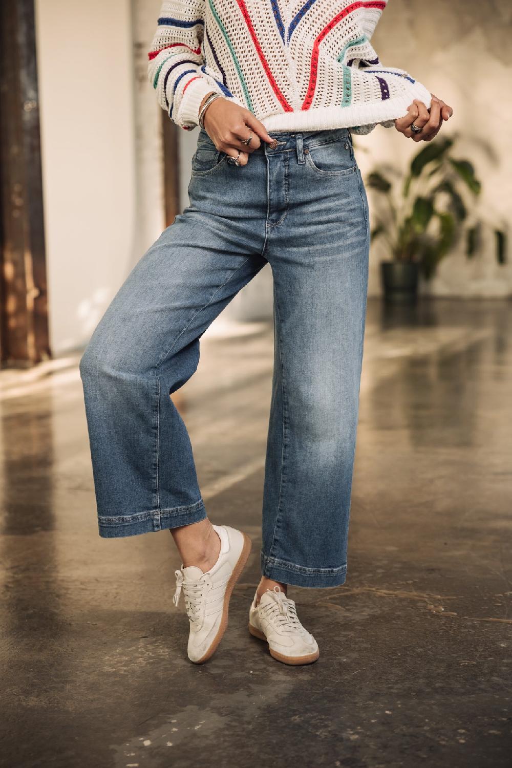 freeman t. porter Adele Jeans cropped large Femme frenesia